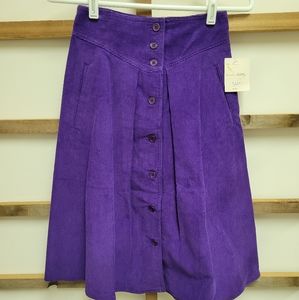Vintage Crazy Horse Teen Skirt